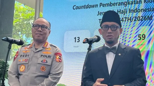 wamenhaj dahnil anzar simanjuntak dan wakapolri komjen pol dedi prasetyo