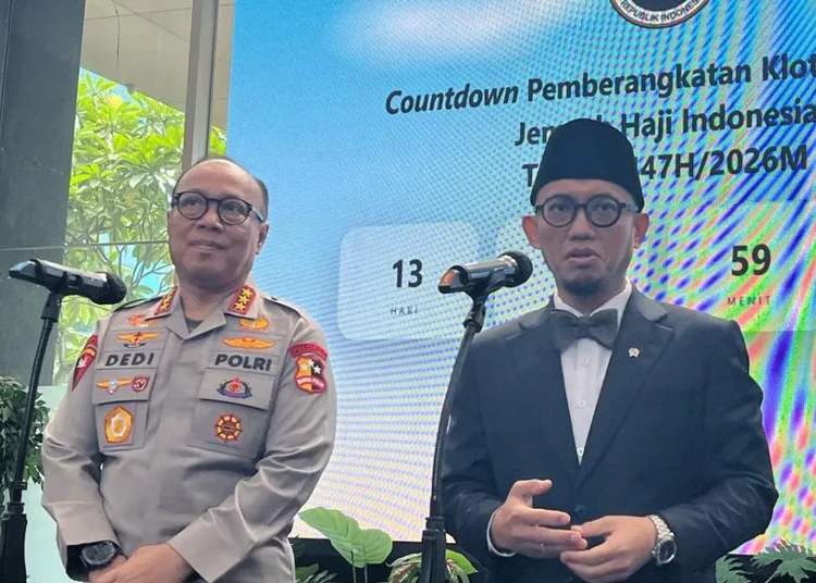 wamenhaj dahnil anzar simanjuntak dan wakapolri komjen pol dedi prasetyo