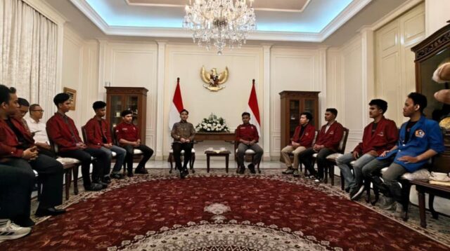 Gibran Terima Delegasi Mahasiswa
